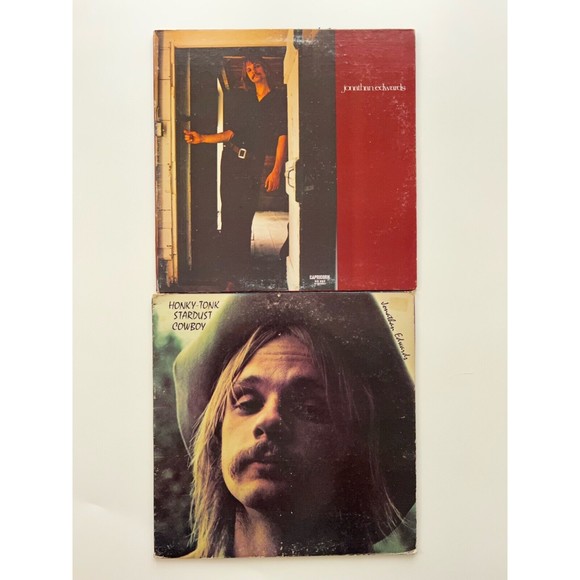 Jonathan Edwards Self Titled / Honky Tonk Stardust Cowboy LP VG+/VG - Picture 1 of 13